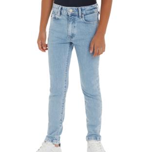 Jeans Bleu Garçon Tommy Hilfiger Modern pas cher