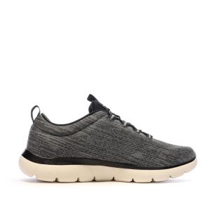 Baskets Grises Homme Skechers Summits vue 2