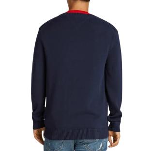 Pull Marine Homme Tommy Jeans Essential vue 2