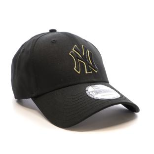 Casquette Noire/Doré Femme New Era Metallic Outline vue 2