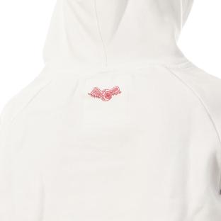 Sweat Blanc/Rose Femme Von Dutch Jill vue 3