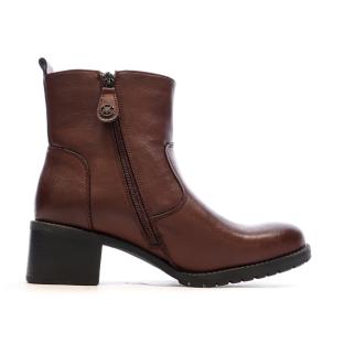 Bottines Bordeaux Femme Chattawak ALTA vue 2