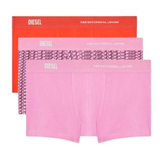 x3 Boxers Rose/Rouge Homme Diesel Timers pas cher