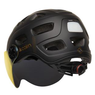 Casque de Vélo Noir Adulte Cairn Quartz Visor Led vue 2