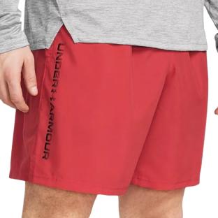 Short Rouge Homme Under Armour Wdmk pas cher