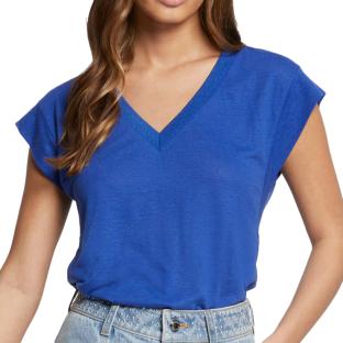 T-shirt Bleu Femme Morgan 221 DAME pas cher
