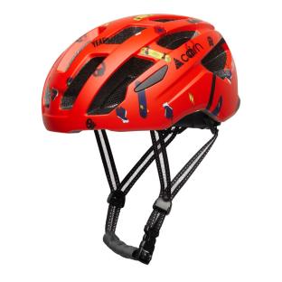 Casque de Vélo Rouge Garçon Cairn Prism J II pas cher