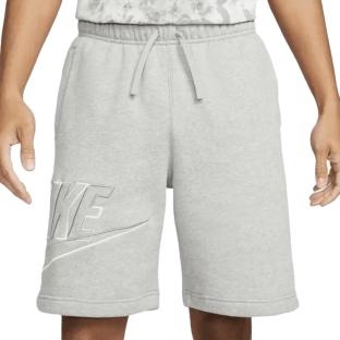 Short Gris Homme Nike Club+ pas cher