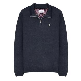 Pull 1/4 Zip Marine Homme Teddy Smith Marty 2 pas cher