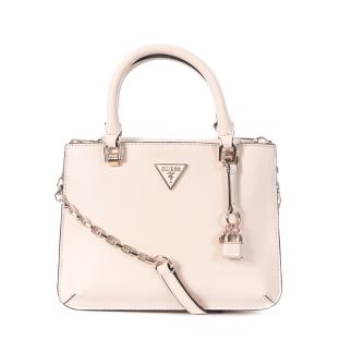 Sac à Bandoulière Beige Femme Guess Nelka pas cher