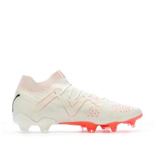 Chaussures de foot Blanc/Rose Homme Puma Future Ultimate FG vue 2