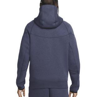 Sweat Zippée Marine Homme Nike Tech Fleece Windrunner vue 2