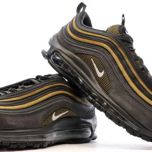 Baskets Grise/Moutarde Homme Nike Air Max 97 vue 7