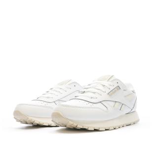 Baskets Blanche Femme Reebok Classic Leather vue 6