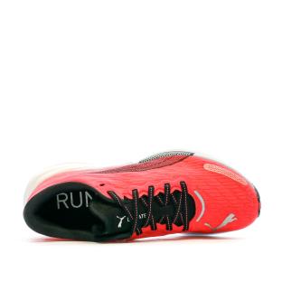 Chaussures de Running Rose Fuchsia Femme Puma Velocity Nitro 2 vue 4