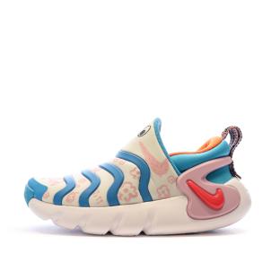 Baskets Blanche/Bleu/Orange Fille Nike Dynamo Go pas cher