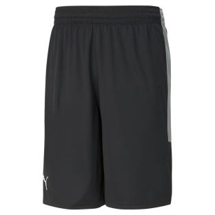 Short basketball Noir/Gris Homme Puma Game pas cher