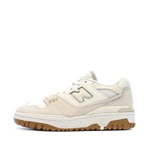 Baskets Blanches/Beige Femme New Balance 550 pas cher