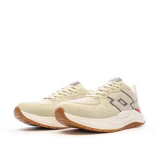 Baskets Beige/Blanche Homme Lotto Twenty6 vue 6