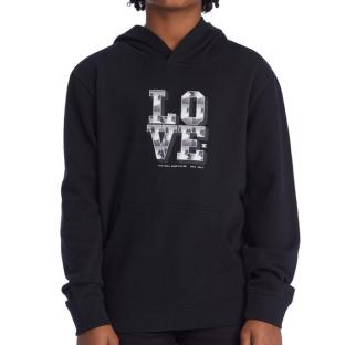 Sweat à Capuche Noir Garçon Dc shoes Blabac pas cher