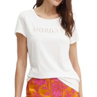 T-shirt Blanc Femme Morgan 241 DOMA pas cher