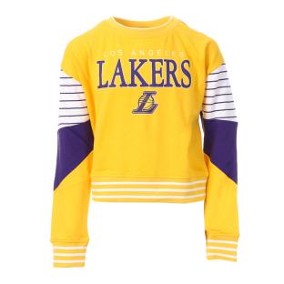 Sweat Jaune Fille NBA Los Angeles Lakers Cheer pas cher