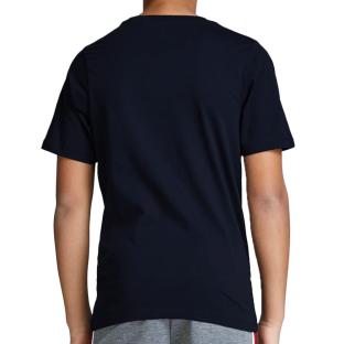 T-shirt Marine Garçon Jack & Jones Logo Tee 12152730 vue 2