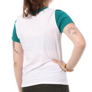 T-shirt Blanc Femme Vans Tangle Range vue 2