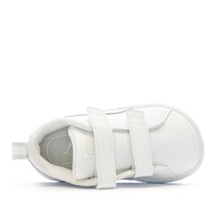 Baskets Blanches Fille PUMA Mayze Snake vue 4