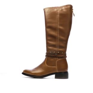 Bottes Marron Femme Chattawak ALABAMA pas cher