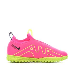 Chaussures de Foot Roses Junior Nike Zoom Vapor 15 Academy TF vue 2