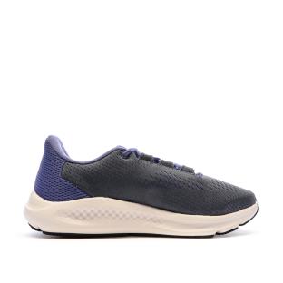 Chaussures de Running Noire/Bleu Femme Under Armour Charged Pursuit vue 2