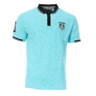 Polo Turquoise Homme RMS26 Fondu pas cher