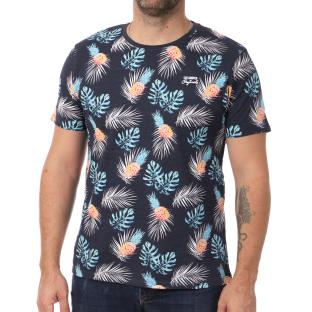 T-shirt Marine Homme Lee Cooper Oterik pas cher