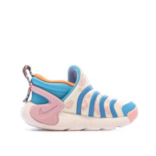 Baskets Blanc/Rose Fille Nike Dynamo Go vue 2