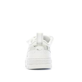 Baskets Blanches Fille PUMA Mayze Snake vue 3