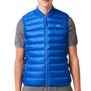 Doudoune sans manche Bleu Homme Lacoste BH0537 pas cher