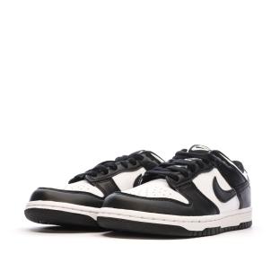 Baskets Blanches/Noires Enfan Nike Dunk Low vue 6