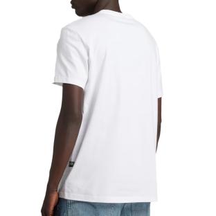 T-shirt Blanc Homme G-Star Chest vue 2