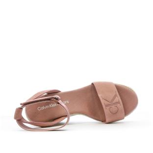 Sandales Compensées Roses Femme Calvin Klein Jeans Wedge Sandal vue 4