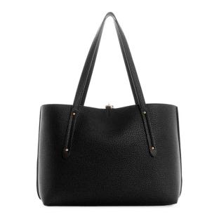 Sac Cabas Noir Femme Guess Brenton vue 2