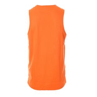 Débardeur Blanc/Orange basketball Homme Puma Dach vue 2