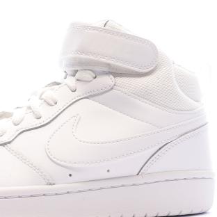 Baskets Blanche Enfant Nike Court Borough Mid 2 vue 7