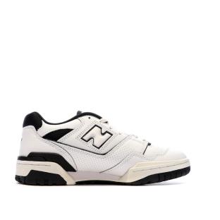 Baskets Blanche/Noir Homme New Balance 550 vue 2