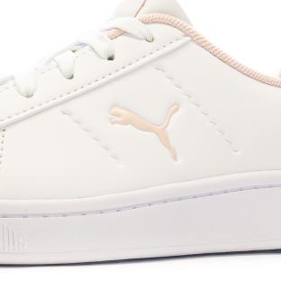 Baskets Blanches Fille Puma Vikky Cat vue 7