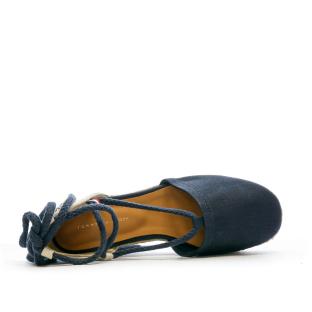Chaussures compensées Marine Femme Tommy Hilfiger Linen vue 4