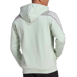 Sweat Vert Clair Homme Adidas M Fi 3s Fz vue 2