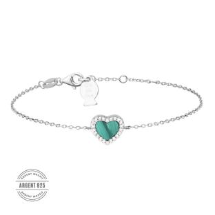 Bracelet Cœur Vert Clio Blue Angel pas cher