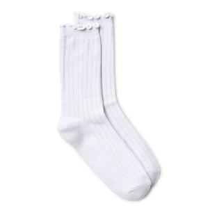 Chaussettes Blanches Femme Vero Moda Mena pas cher