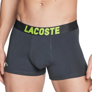 x3 Boxers Gris/Vert Homme Lacoste 5H9956 vue 2